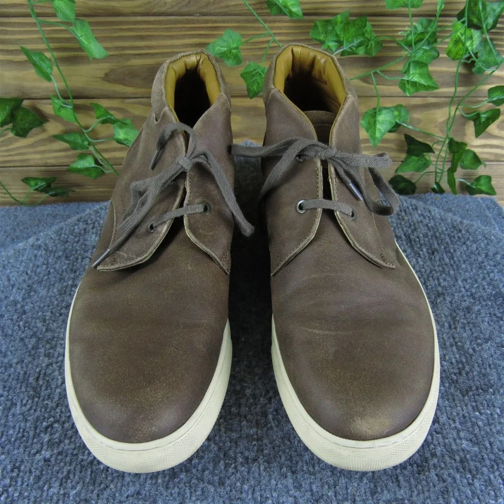 Roots Men's Chukka Brown Leather Size 10 Medium Gently‎ Used 2025